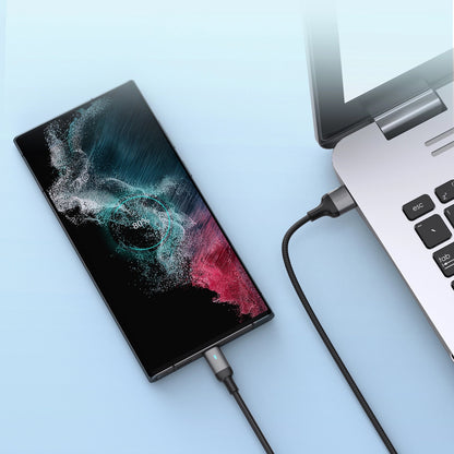 USB-A - USB-C Joyroom A10 adat- és töltőkábel, 18W, 1.2m, Fekete