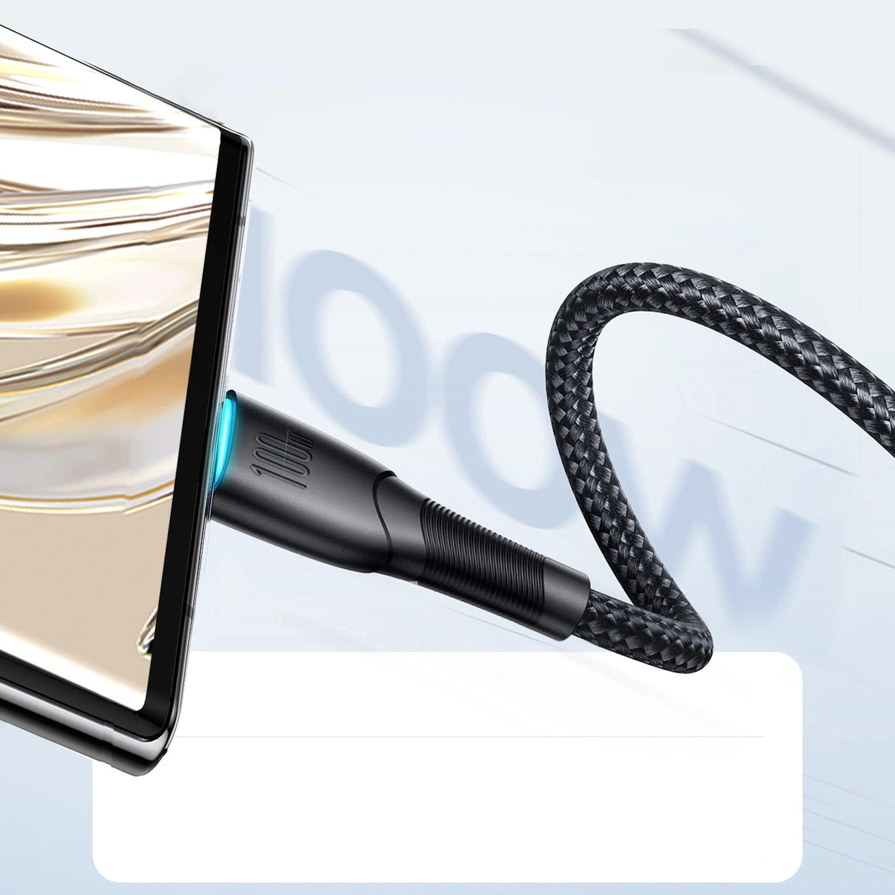 USB-A - USB-C adat- és töltőkábel Joyroom S-A32, 100W, 1m, Fekete
