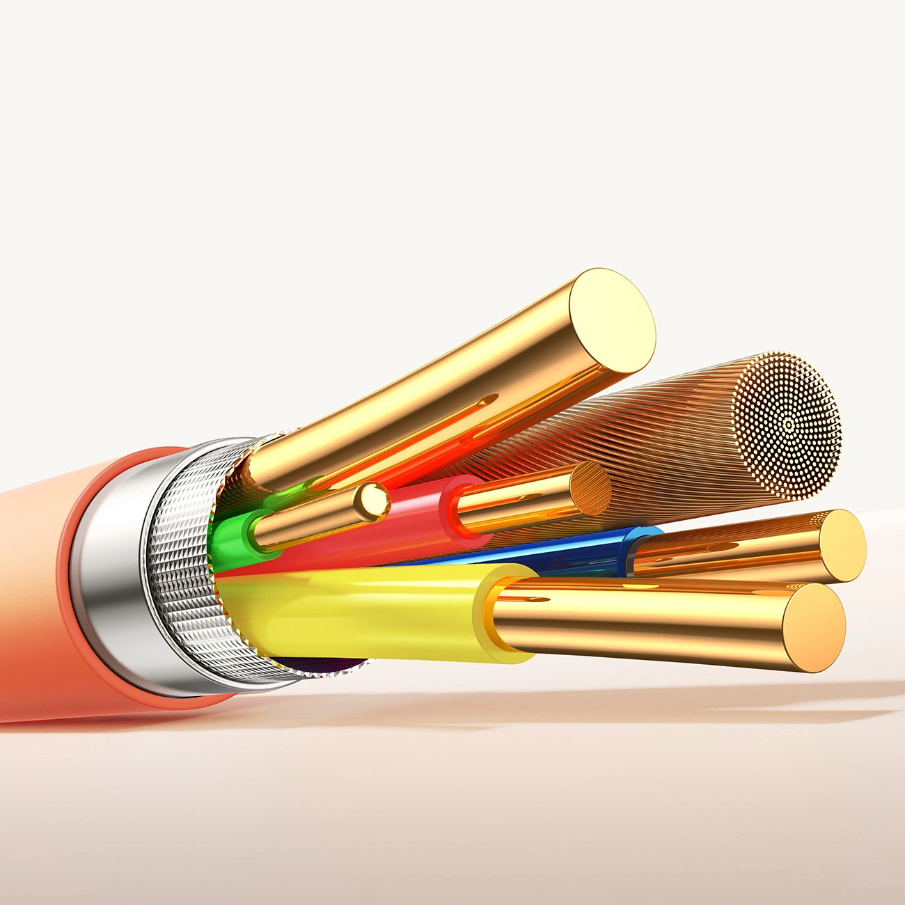 USB-C - USB-C adat- és töltőkábel Joyroom S-A59 Vibrant, 60W, 1.2m, Narancssárga