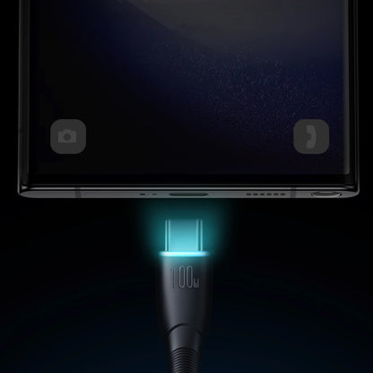 USB-A - USB-C adat- és töltőkábel Joyroom S-A32, 100W, 1m, Fekete