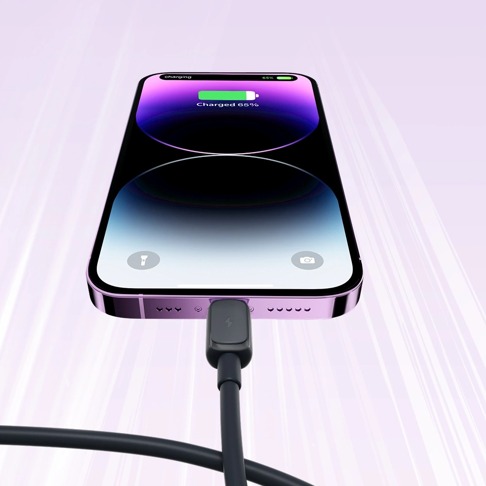 USB-A - Lightning adat- és töltőkábel Joyroom S-A14, 18W, 1,2m, fekete