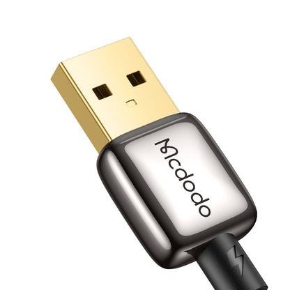 USB-A to Lightning McDodo CA-6590 Data and Charging Cable, Auto Power Off, 18W, 1.2m, Black