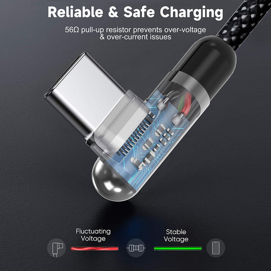 USB-A - USB-C Lito LD13C adat- és töltőkábel, 18W, 1m, Fekete