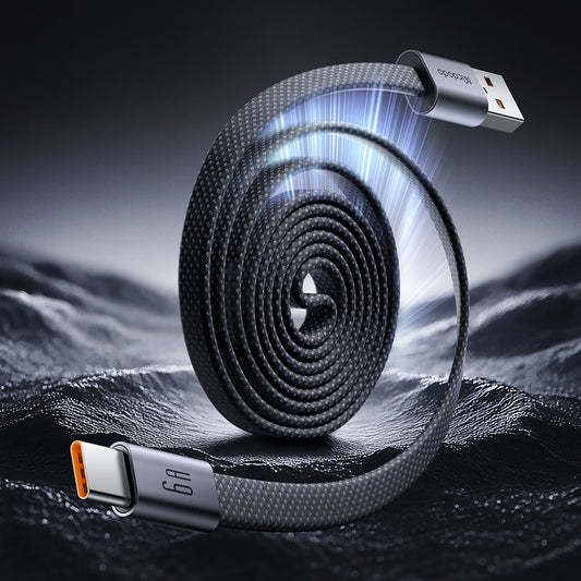 USB-A - USB-C adat- és töltőkábel McDodo CA-1200, 60W, 1m, fekete