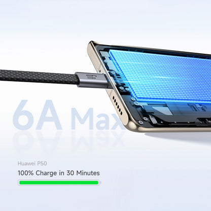 USB-A - USB-C adat- és töltőkábel McDodo CA-1200, 60W, 1m, fekete