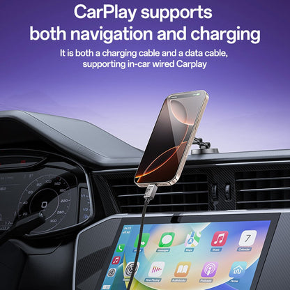 USB-A - USB-C Yesido CA135C adat- és töltőkábel, 18W, 1.2m, Fekete