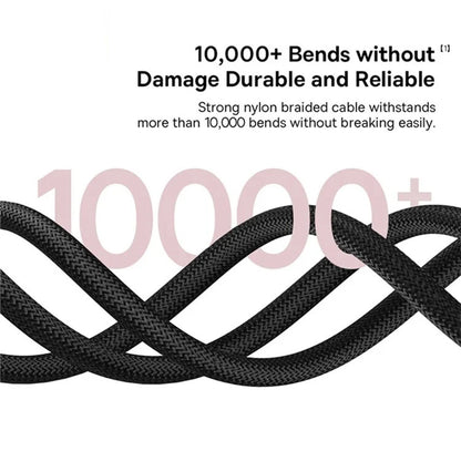 USB-C - Lightning Baseus Dura sorozatú adat- és töltőkábel, 20W, 1m, piros-fekete P10377800U01-01