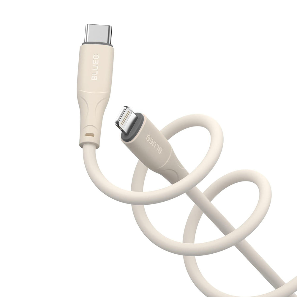 USB-C to Lightning Data and Charging Cable - Blueo Ape Legend, 20W, 1.5m, Grey