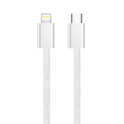 USB-C - Lightning adat- és töltőkábel ColorWay CW-CBPDCL061, 27W, 1m, szürke