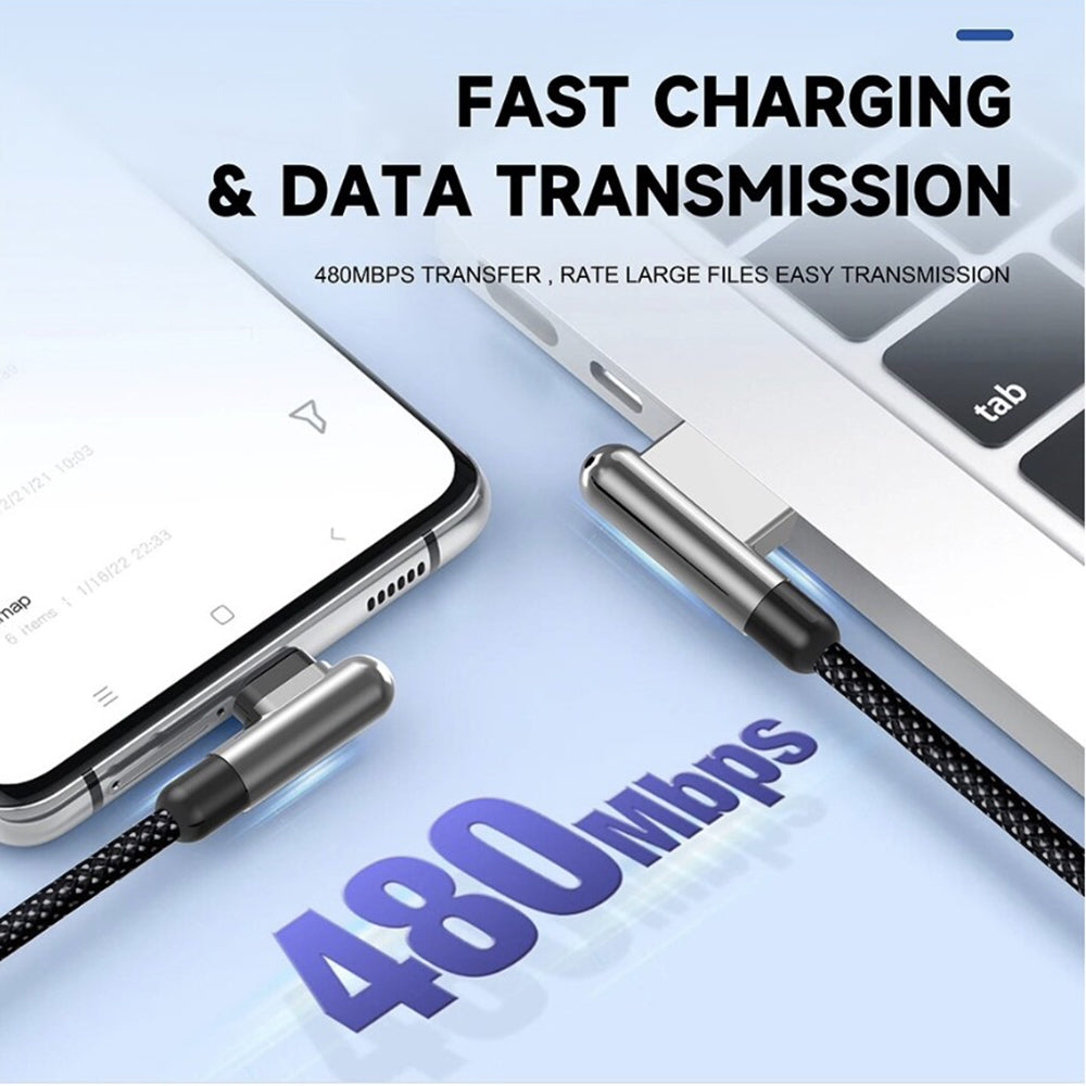 USB-C - Lightning adat- és töltőkábel Lito LD13CL, 30W, 1m, fekete