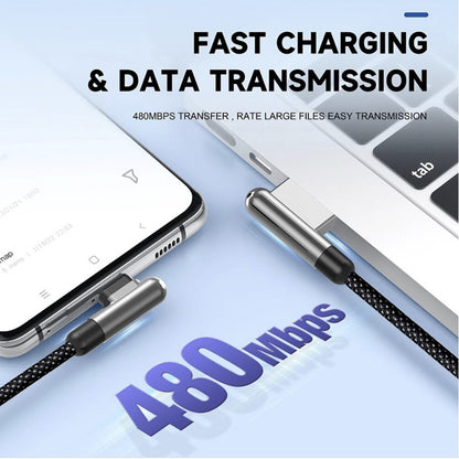 USB-C - Lightning adat- és töltőkábel Lito LD13CL, 30W, 1m, fekete