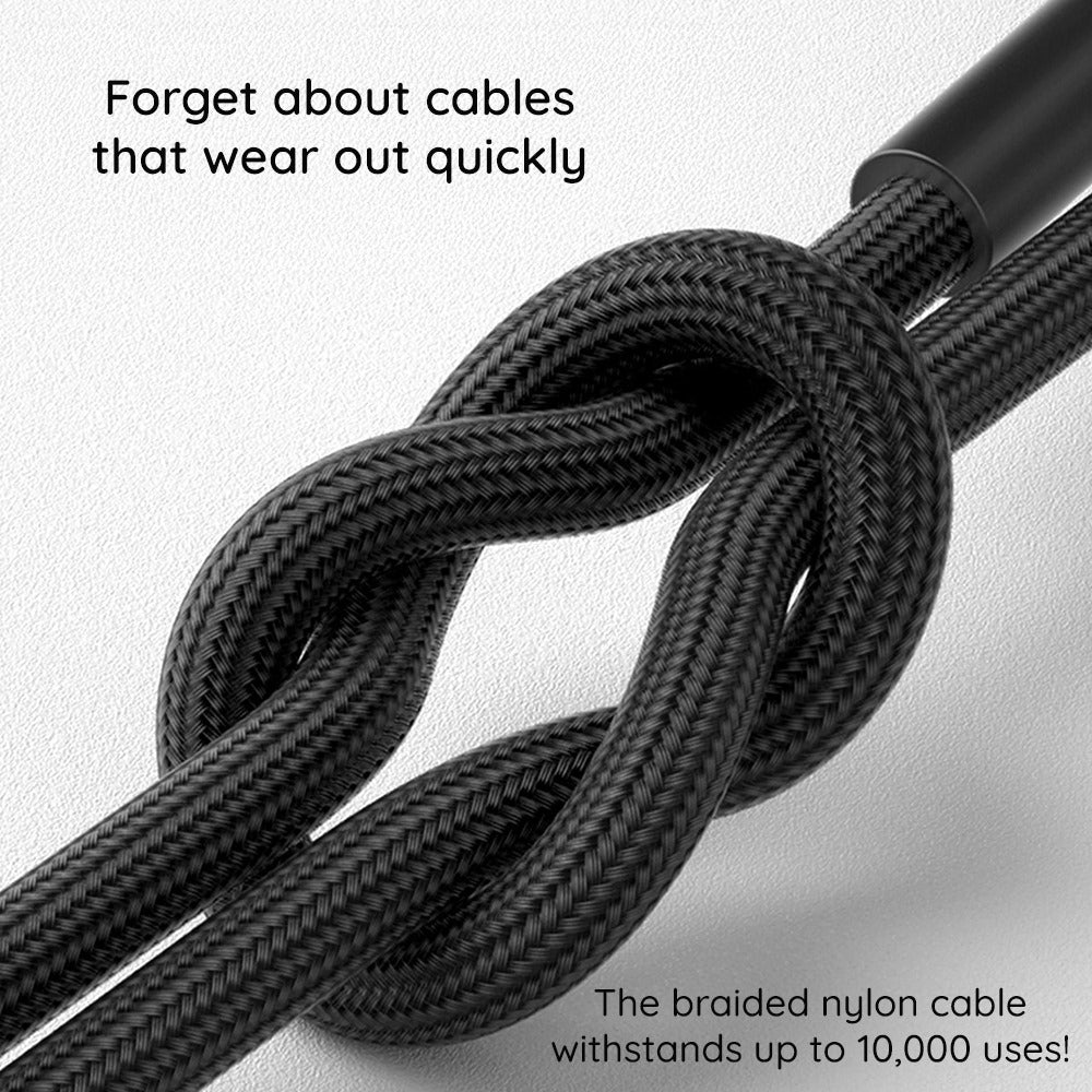 USB-C - Lightning McDodo CA-0050 adat- és töltőkábel, 36W, 1.2m, Fekete