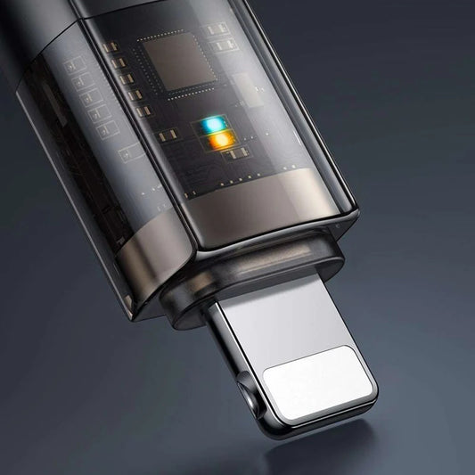 USB-C - Lightning McDodo CA-3160 Auto Power Off adat- és töltőkábel, 36W, 1.2m, Fekete