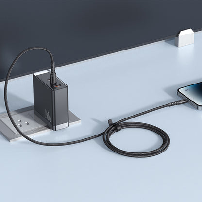 USB-C - Lightning McDodo CA-5631 adat- és töltőkábel, 36W, 1m, Fekete