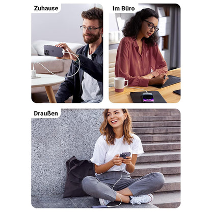 USB-C - Lightning UGREEN US171 (10493) adat- és töltőkábel, 20W, 1m, Fehér