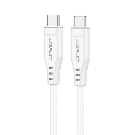 USB-C - USB-C Acefast C3-03 adat- és töltőkábel, 60W, 1.2m, fehér