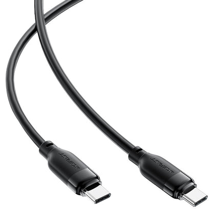 USB-C - USB-C Acefast C16-03 adat- és töltőkábel, 60W, 1.2m, Fekete