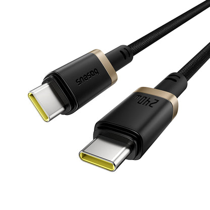 USB-C Data and Charging Cable - USB-C Baseus Dura, 240W, 1m, Gold Black P10377803U03-00