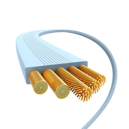 USB-C - USB-C Baseus Free2Draw Mini Retractable adat- és töltőkábel, 100W, 1m, kék P10364500311-00