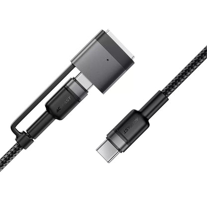 Acefast Töltőkábel, USB-C - USB-C / MagSafe 3, 240W, 1.2m, Fekete