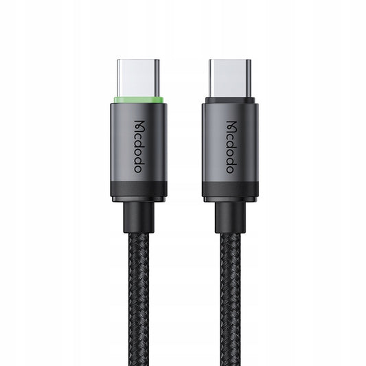 USB-C - USB-C McDodo CA-4410 adat- és töltőkábel, 60W, 1m, Fekete