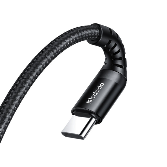 USB-C - USB-C McDodo CA-5641 adat- és töltőkábel, 60W, 1m, Fekete