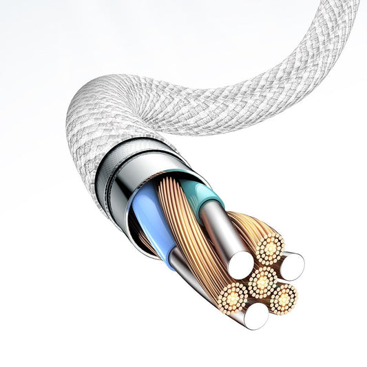 USB-C - USB-C McDodo CA-5690 adat- és töltőkábel, 60W, 1m, Fehér