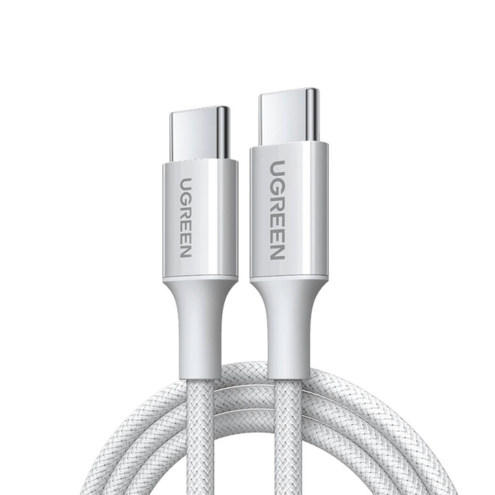 USB-C - USB-C UGREEN L501 adat- és töltőkábel, 60W, 1m, szürke