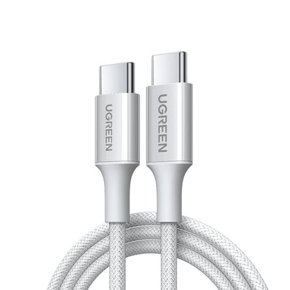 USB-C - USB-C UGREEN L501 adat- és töltőkábel, 60W, 1m, szürke