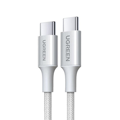 USB-C - USB-C adat- és töltőkábel UGREEN L502, 100W, 1m, Szürke