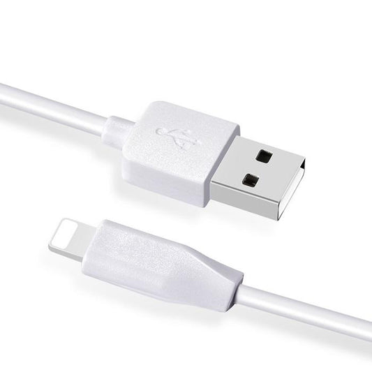 USB-A - Lightning HOCO Rapid X1 adat- és töltőkábel, 18W, 2m, Fehér