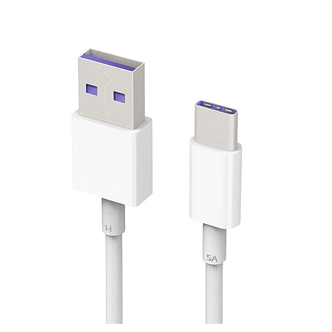 Adat- és töltőkábel USB-A - USB-C Huawei AP71, 40W, 1m, fehér 4072007