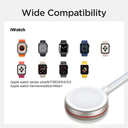 Joyroom S-IW011 töltőkábel Apple Watch sorozathoz, Fehér