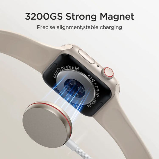 Joyroom S-IW011 töltőkábel Apple Watch sorozathoz, Fehér