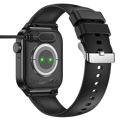 Smartwatch töltőkábel HOCO Y26 / Y27-hez, USB-A, Fekete