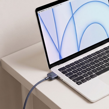 Tech-Protect MMC01 Ultraboost töltőkábel, USB-C - MagSafe 3, 140W, 3m, Tengerészkék
