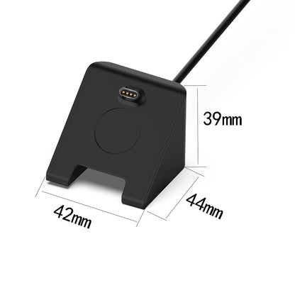 Techsuit TGC3 töltőkábel Garmin Fenix 5 Plus / 7X / 6X / 6 / 5 készülékekhez, USB-A, Fekete