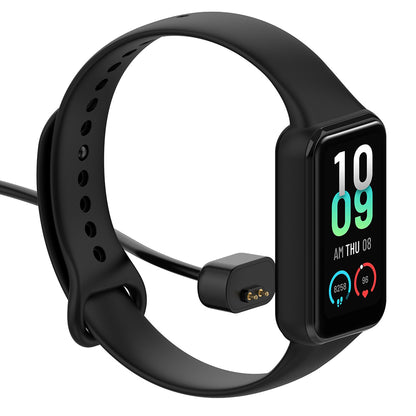 Techsuit THA5 töltőkábel Amazfit Band 7-hez, USB-A, Fekete