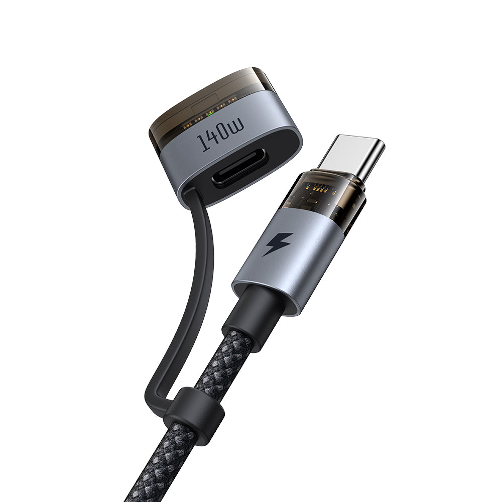 USB-C töltőkábel - USB-C / MagSafe 3 Mcdodo CA-8860, 240W, 2m, Fekete