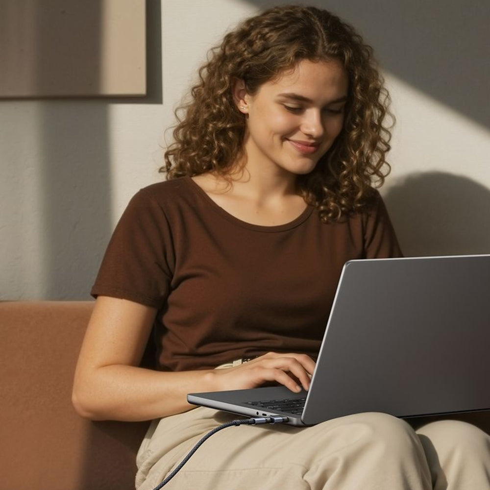 USB-C töltőkábel - USB-C / MagSafe 3 Mcdodo CA-8860, 240W, 2m, Fekete