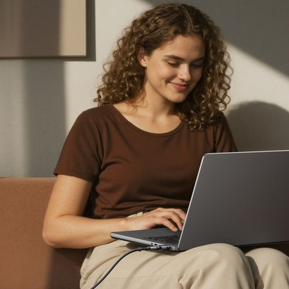 USB-C töltőkábel - USB-C / MagSafe 3 Mcdodo CA-8860, 240W, 2m, Fekete