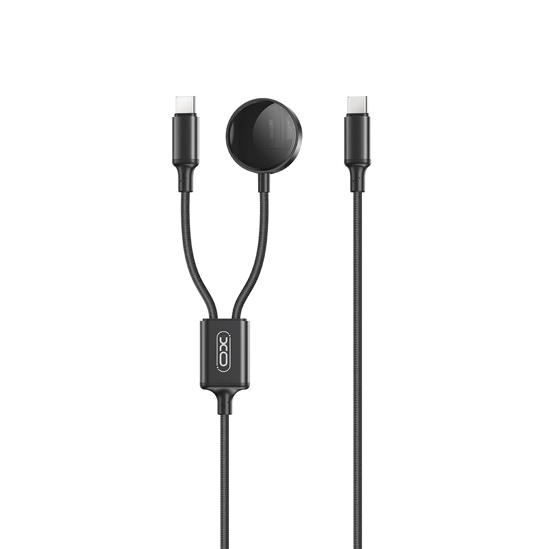 Vezeték nélküli töltő XO Design CX030 Apple Watch Series-hez, USB-C, Fekete