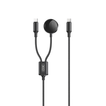 Vezeték nélküli töltő XO Design CX030 Apple Watch Series-hez, USB-C, Fekete