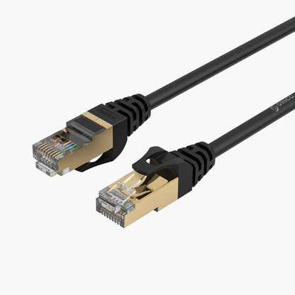 Orico PUG-C7 hálózati kábel, UTP, Cat7, 0,5 m, fekete
