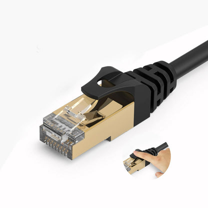 Orico PUG-C7 hálózati kábel, UTP, Cat7, 0,5 m, fekete