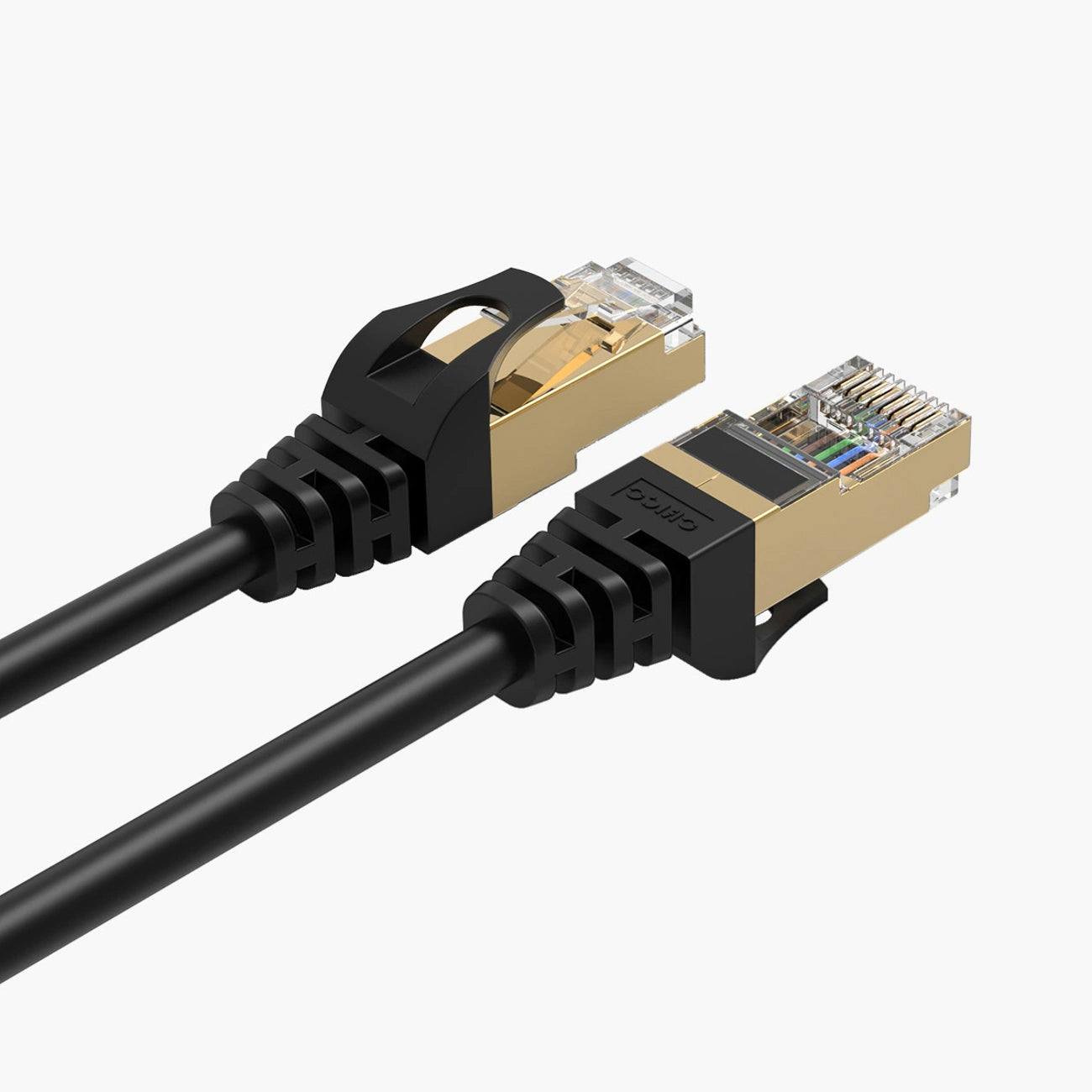 Orico PUG-C7 hálózati kábel, UTP, Cat7, 0,5 m, fekete