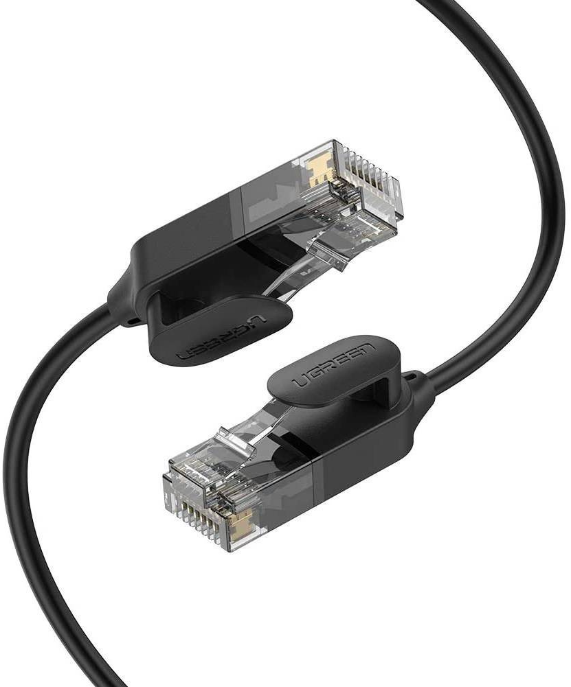 UGREEN NW122 hálózati kábel, UTP, Cat6A, 1.5m, Fekete