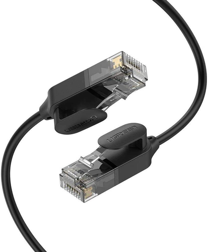 UGREEN NW122 hálózati kábel, UTP, Cat6A, 1.5m, Fekete