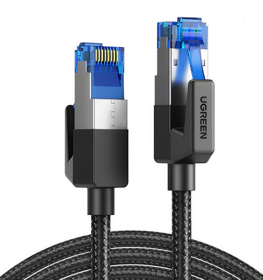 UGREEN NW153 hálózati kábel, UTP, Cat8, 2m, Fekete