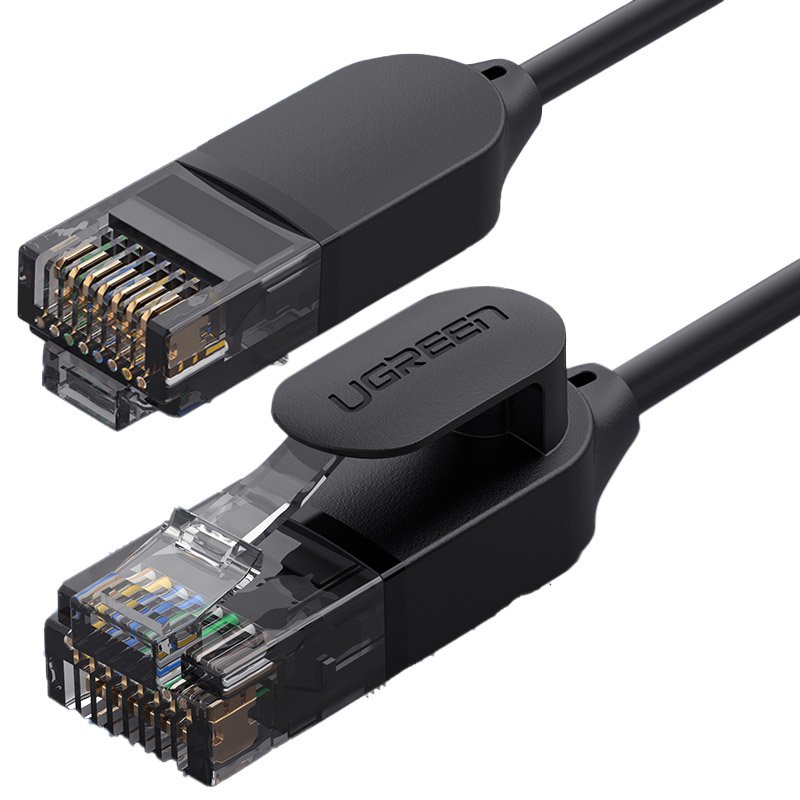 UGREEN NW122 hálózati kábel, UTP, Cat6A, 5m, Fekete